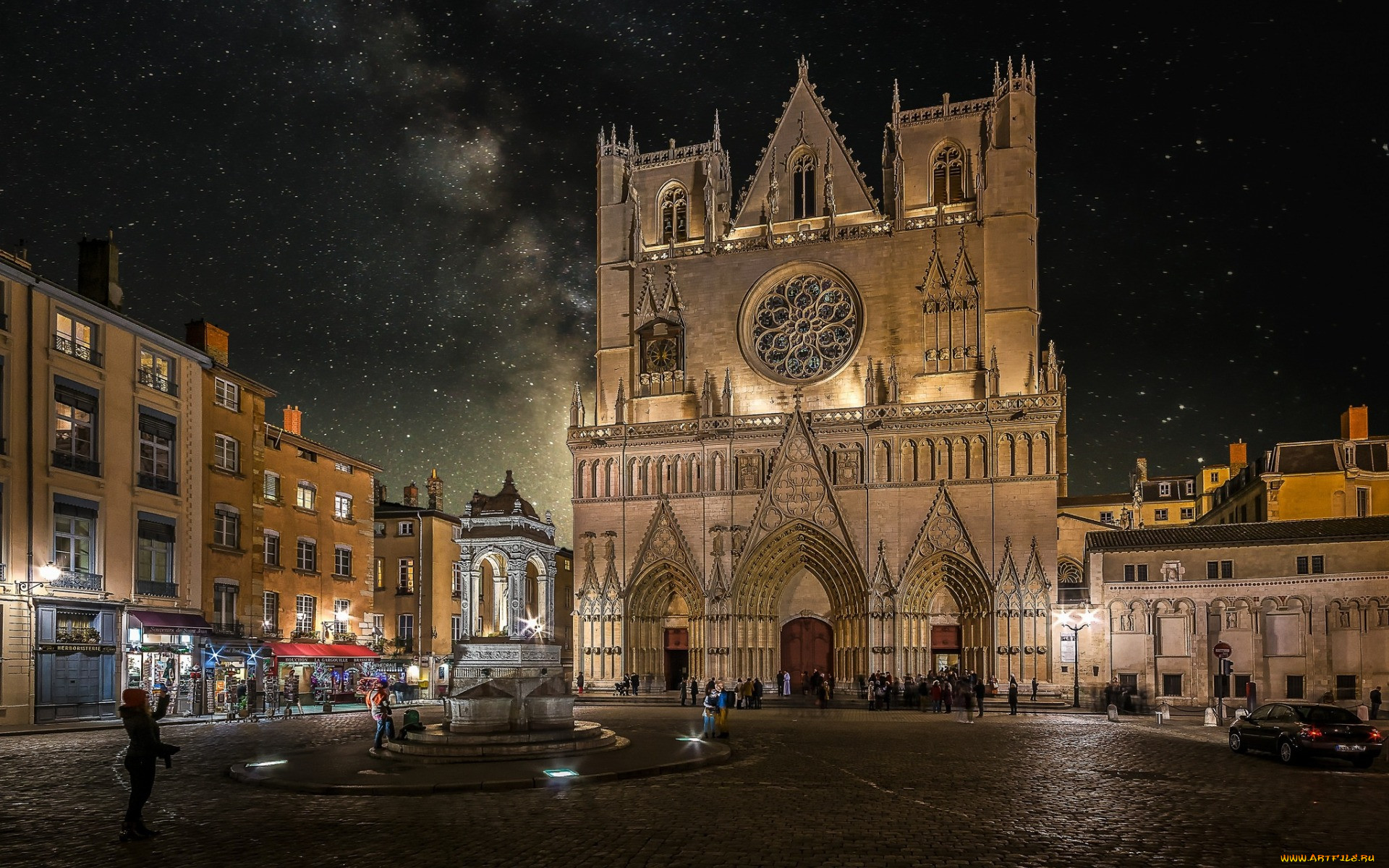 lyon cathedral, place saint-jean, ,  , , place, saint-jean, lyon, cathedral